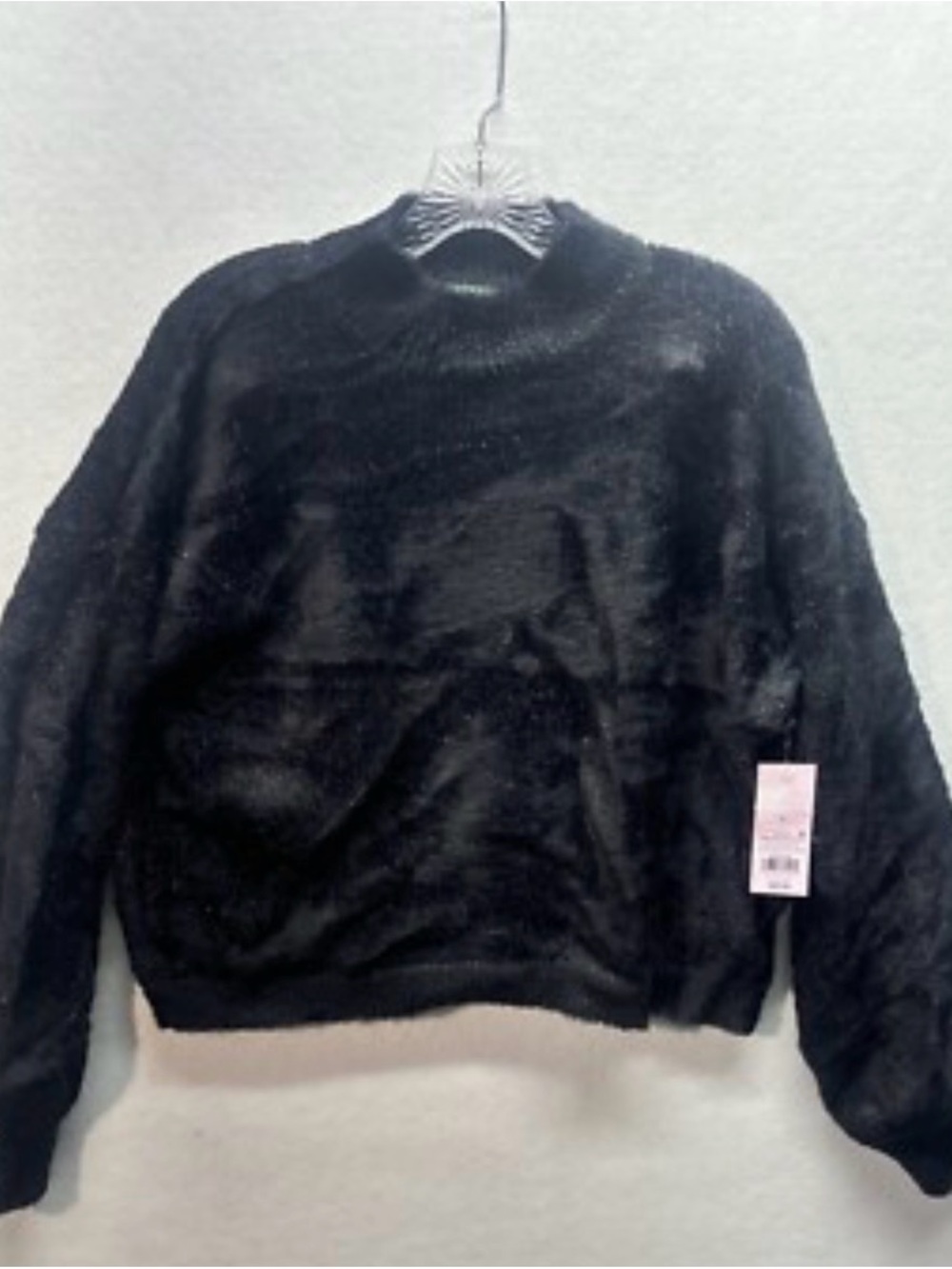 Wild Fable Black Fuzzy Pullover Sweater